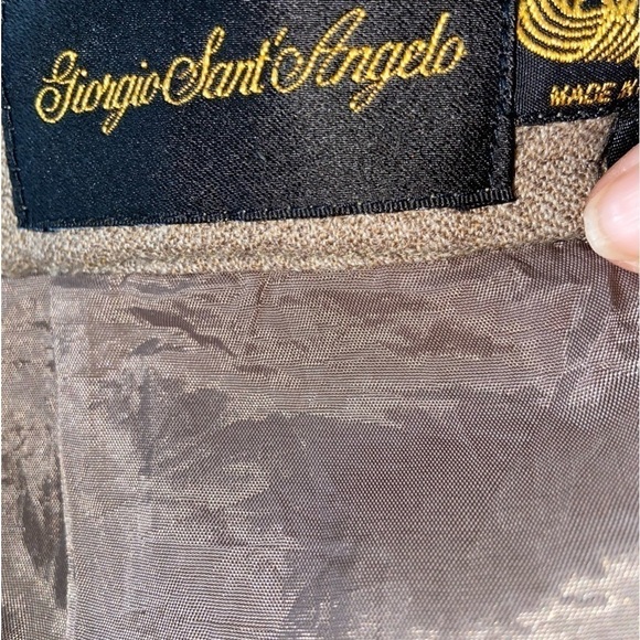 GIORGIO Sant’Angelo wool slack are Made in Macedonia. Vintage classic trousers. - Picture 3 of 8